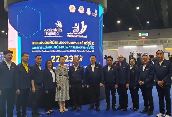 DOLANG appeared in the Thailand competition area of the 2025 World Skills Competition to demonstrate the internationalization of intelligent industrial technology standards