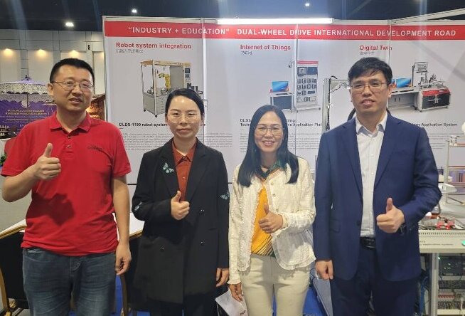 DOLANG appeared in the Thailand competition area of the 2025 World Skills Competition to demonstrate the internationalization of intelligent industrial technology standards