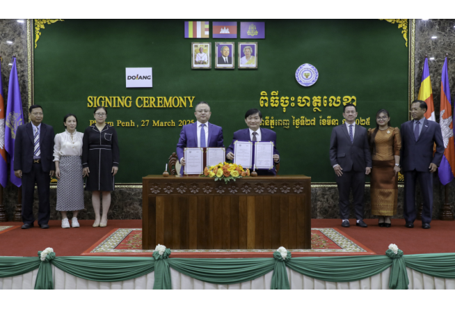 Sino-German Dolang Group signed five-year cooperation plan with MLVT of Cambodia