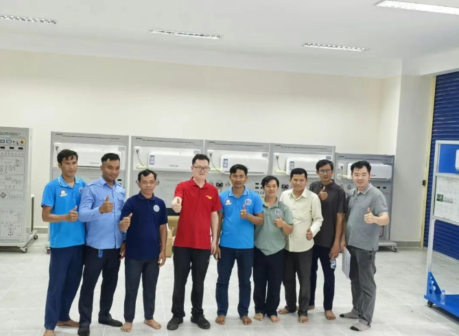 13 Training Labs Established in One Go! Sino-German Dolang Group Accelerates Cambodian Vocational Education