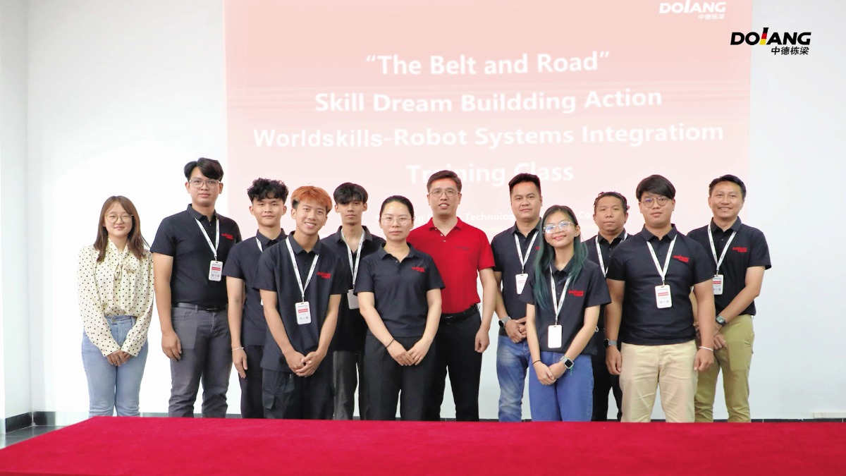 “The Belt and Road” Skill Dream Building Action Worldskills-Robot System Integration Training Class was successfully concluded