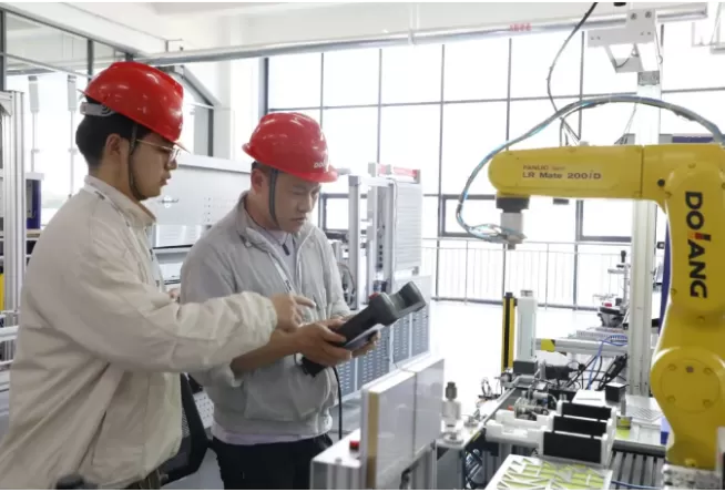 2025 Industrial Robot Technology Application Capability Improvement Advanced Training Course was held at Sino-German Dolang Group