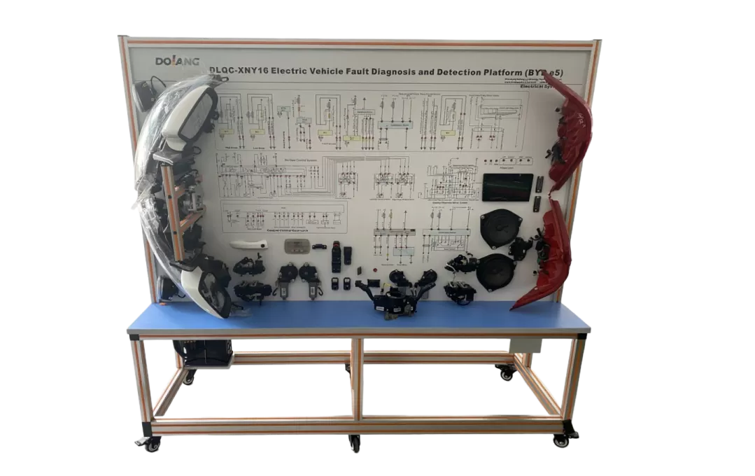 Electric Vehicle Fault Diagnosis and Detection Training Platform
