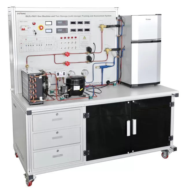 DLZL-FA01 Dual-Temperature Cold Room (Two Cold Rooms) Refrigeration Training Equipment