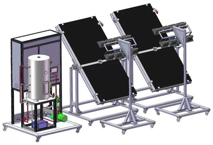 DLPH-830 Solar Thermal Energy Training System
