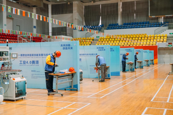 El evento Industrial 4.0 de la 8ª Competición de Desarrollo de Habilidades e Innovación Tecnológica de la Franja y la Ruta y los BRICS organizado por DOLANG se celebró con éxito en 2024