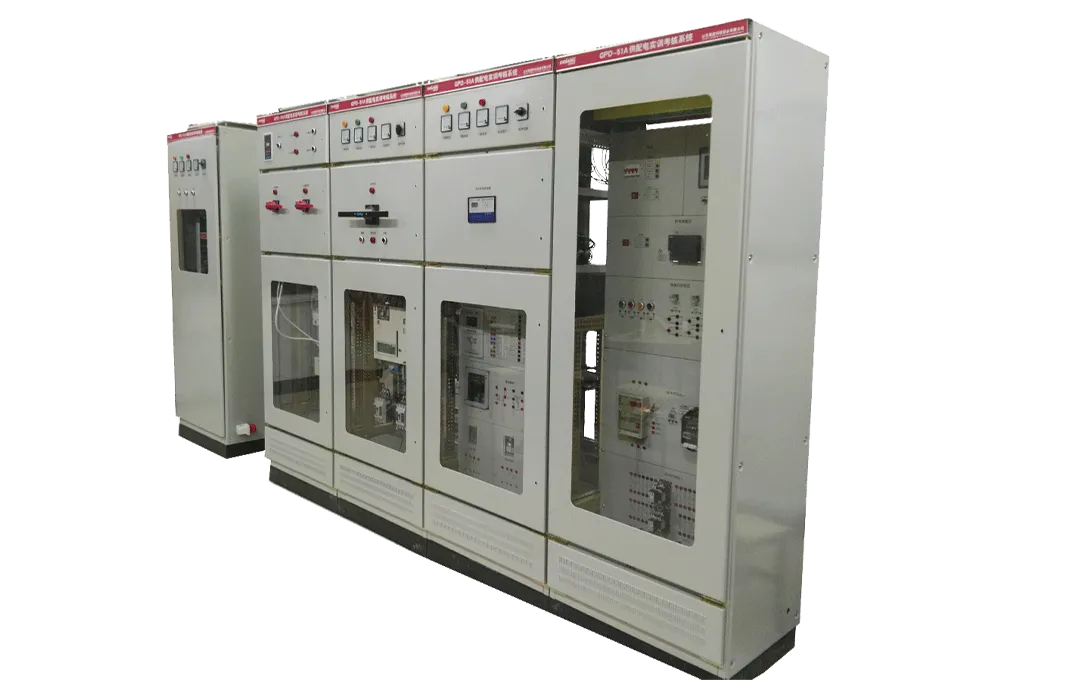 Equipo de capacitación en distribución de suministro de energía de planta DLWD-5A-II