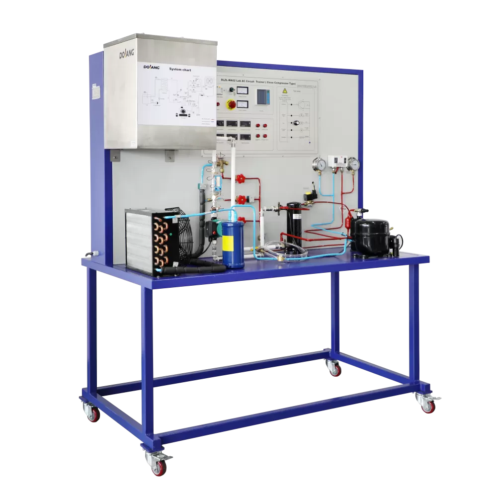 DLZL-WA02 Sistema de capacitación en bomba de calor para ciclo de refrigeración