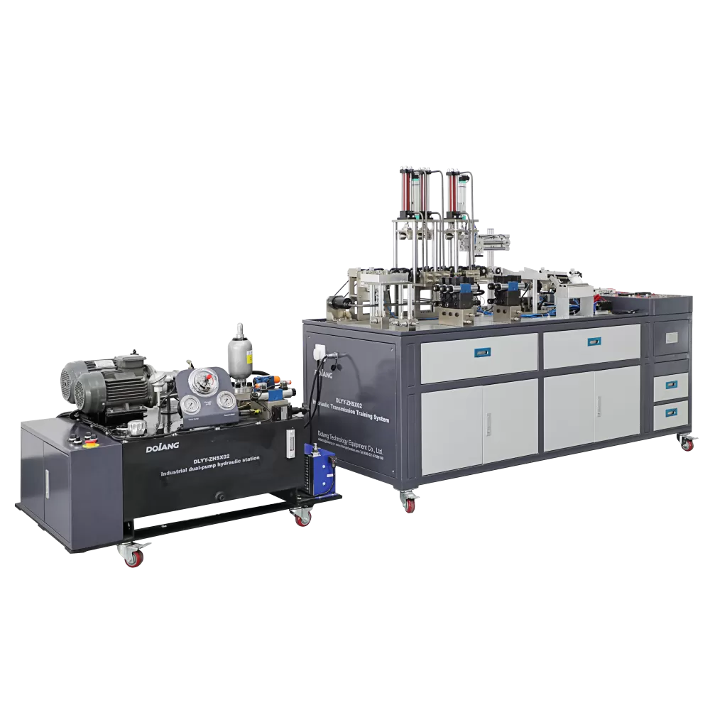 DLYY-ZHSX02 Sistema de capacitación en transmisión hidráulica y neumática