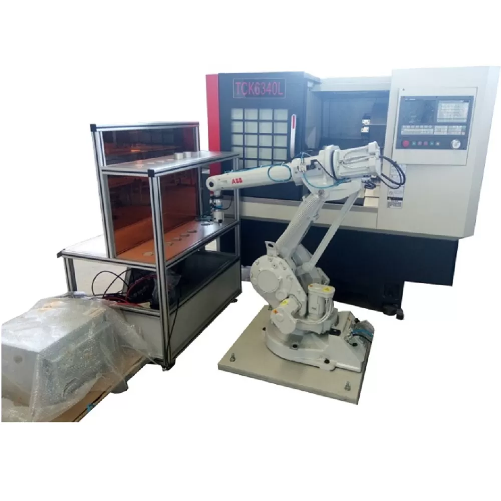 DLRB-1410A Sistema de capacitación en procesamiento de máquinas CNC y robots industriales