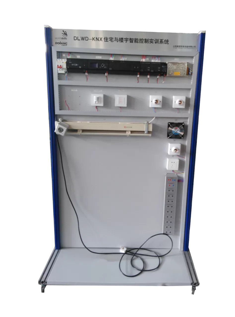 DLWD-KNX Sistema de formación en control inteligente de residencias y edificios
