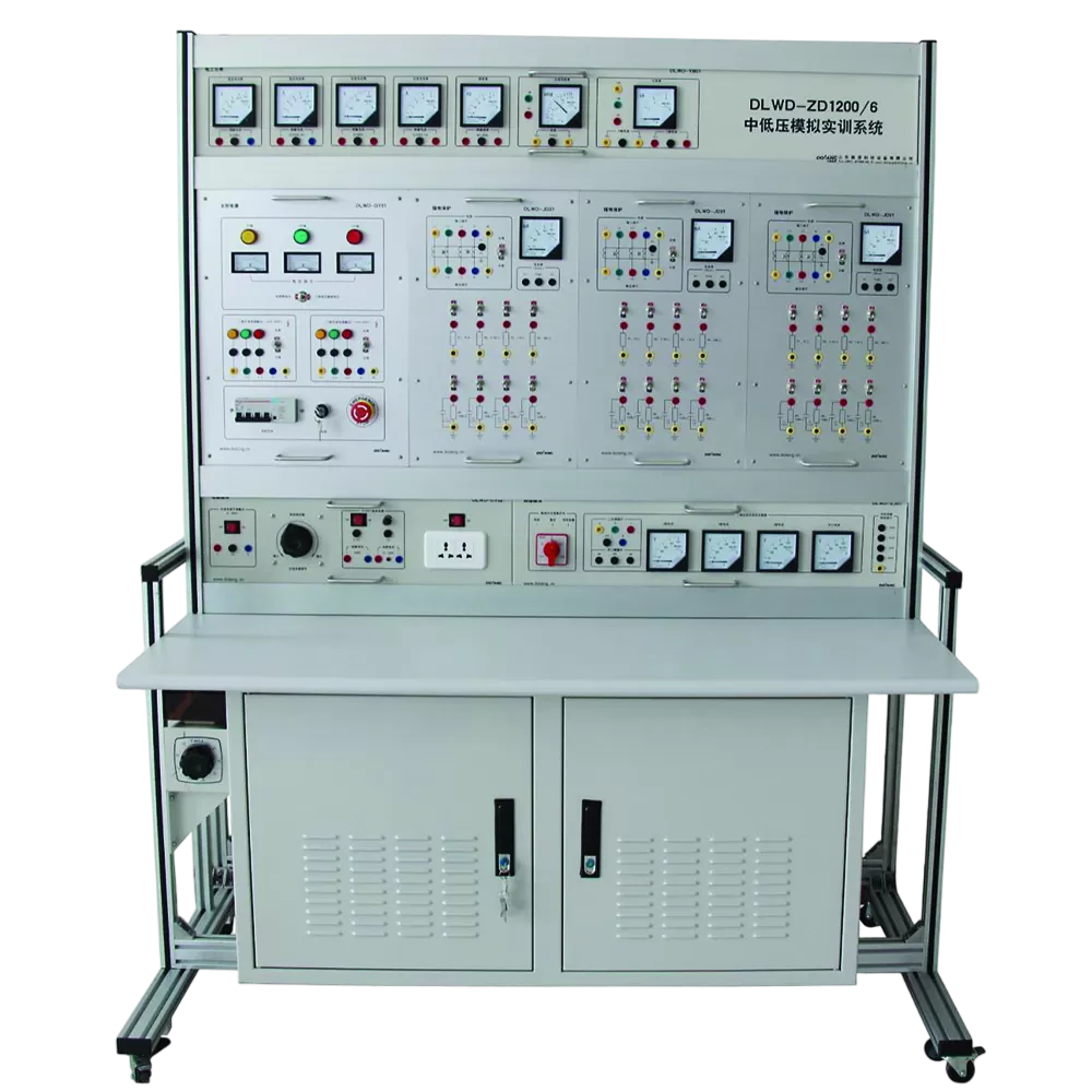DLWD-ZD1200/6 Sistema de entrenamiento de simulación de media y baja tensión