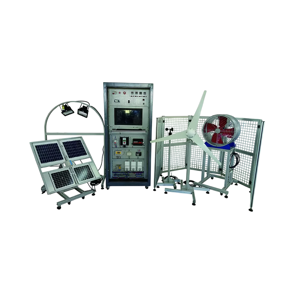 Equipo de entrenamiento en energía solar y eólica DLXNY-FN02