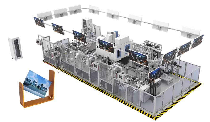 DLJS-X1806 Sistema de línea de producción automatizada de fabricación inteligente (marco de fotos)