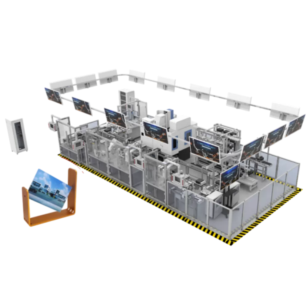 DLJS-X1806 Sistema de línea de producción automatizada de fabricación inteligente (marco de fotos)