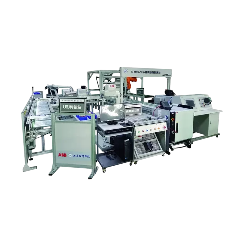 Système robot industriel d'emballage et de manutention de bonbons DLRB-541D