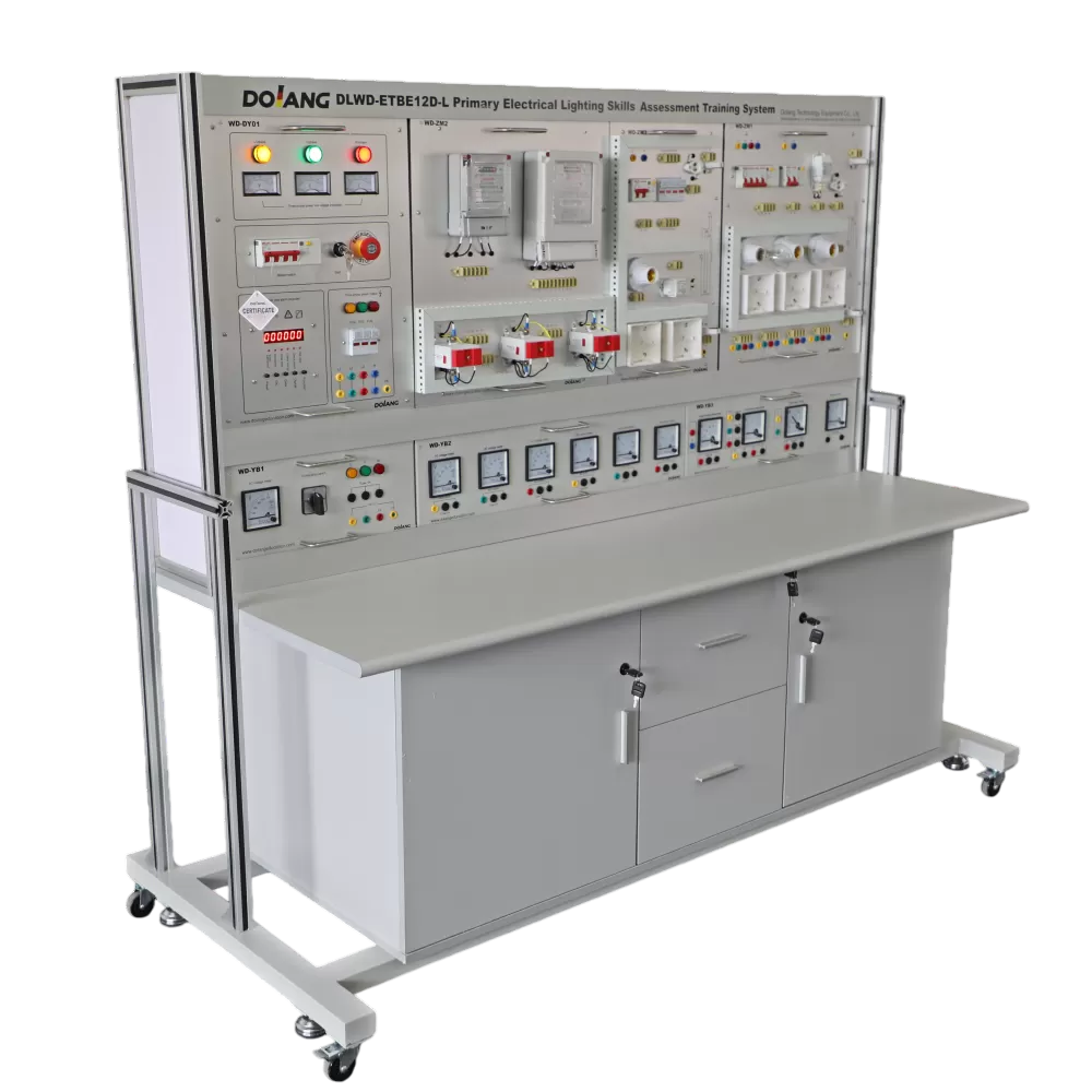 DLWD-ETBE12D-L Учебное устройство для оценки основных навыков работы с электрическим освещением